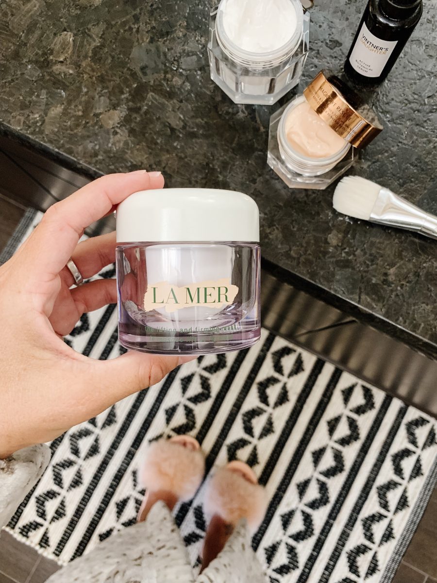 Current Skin Care Routine, La Mer Lifting and Firming Mask