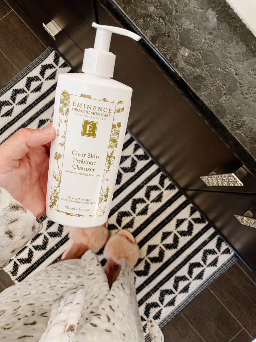 Current Skin Care Routine, Eminence clear skin probiotic cleanser