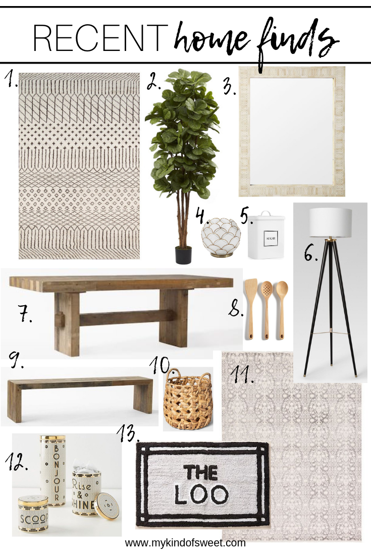My Kind Of Sweet Home: Recent Home Decor Finds