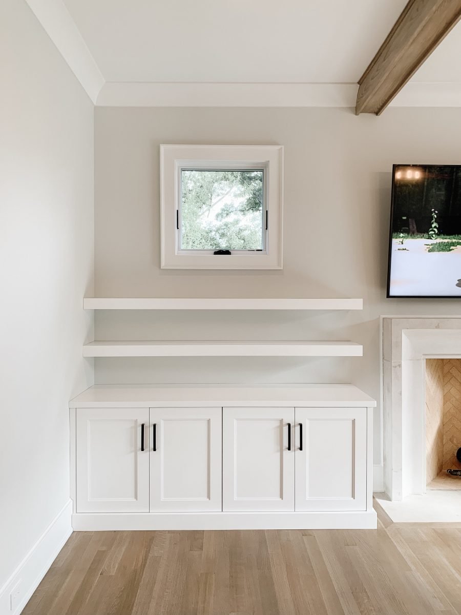 My Kind of Sweet Home: family room built ins