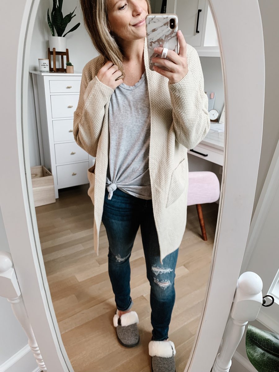 September Amazon fashion haul, cardigan