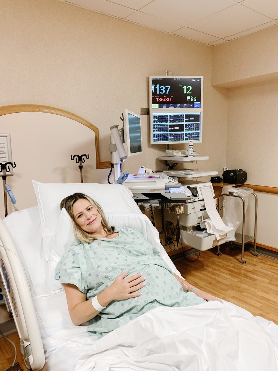 Baby Gray's birth story