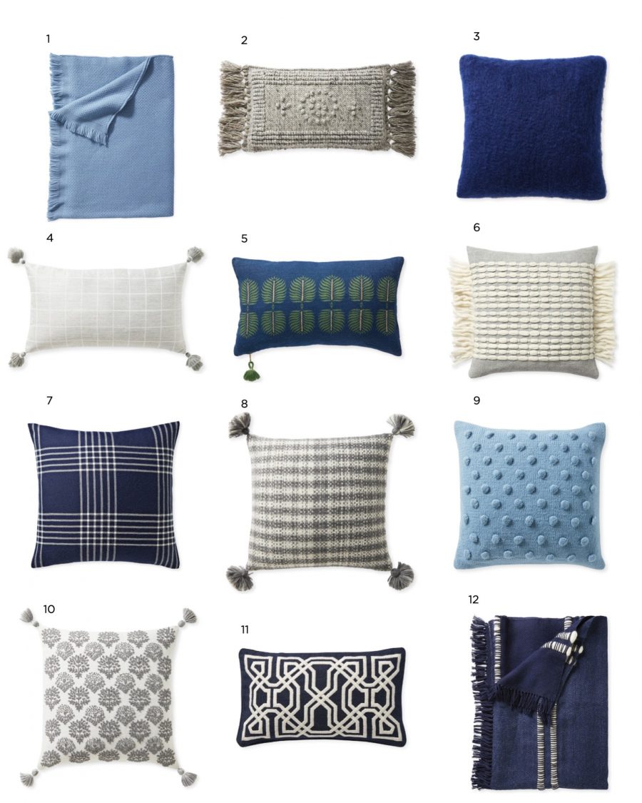 Serena & Lily pillow refresh