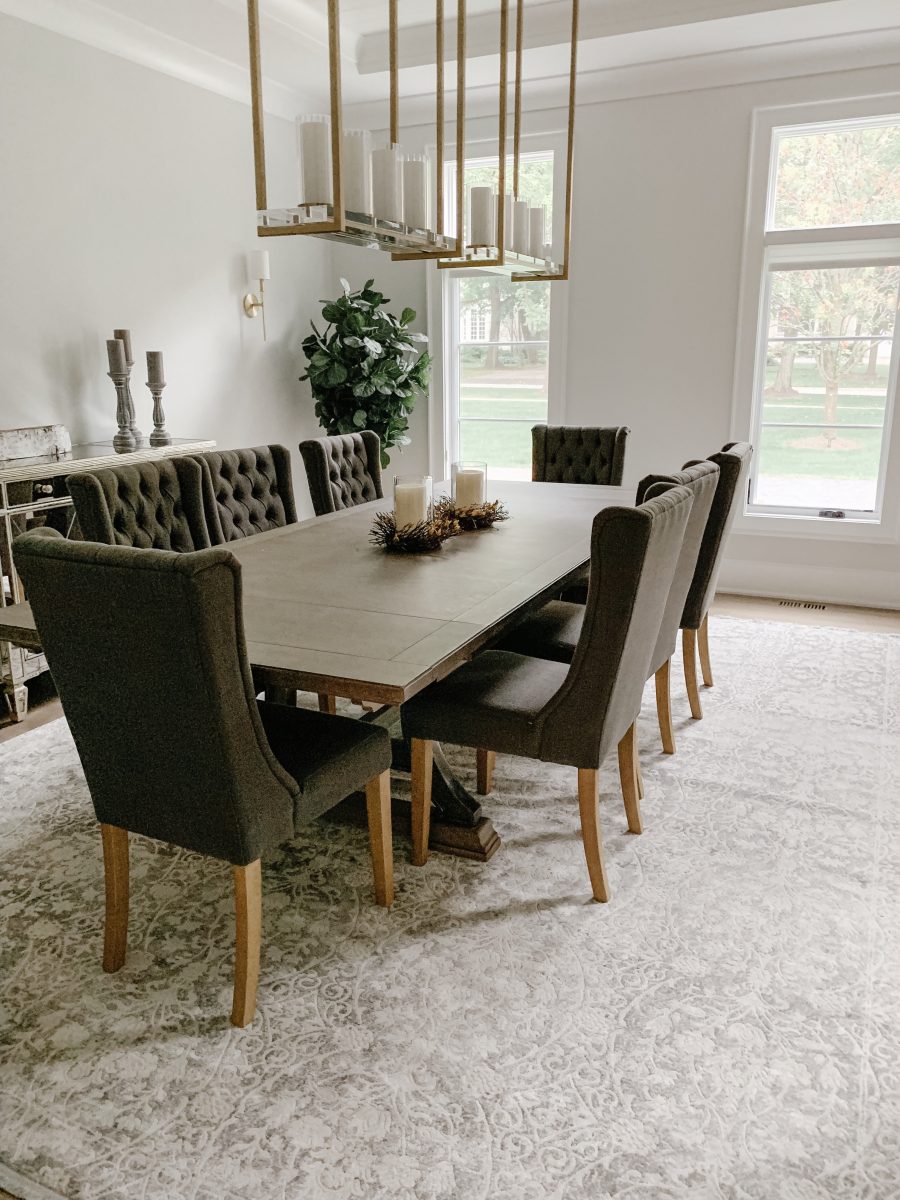 My Kind of Sweet Home: Rugs, dining room