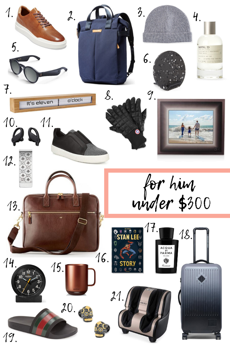 Holiday gift guide for him under $300