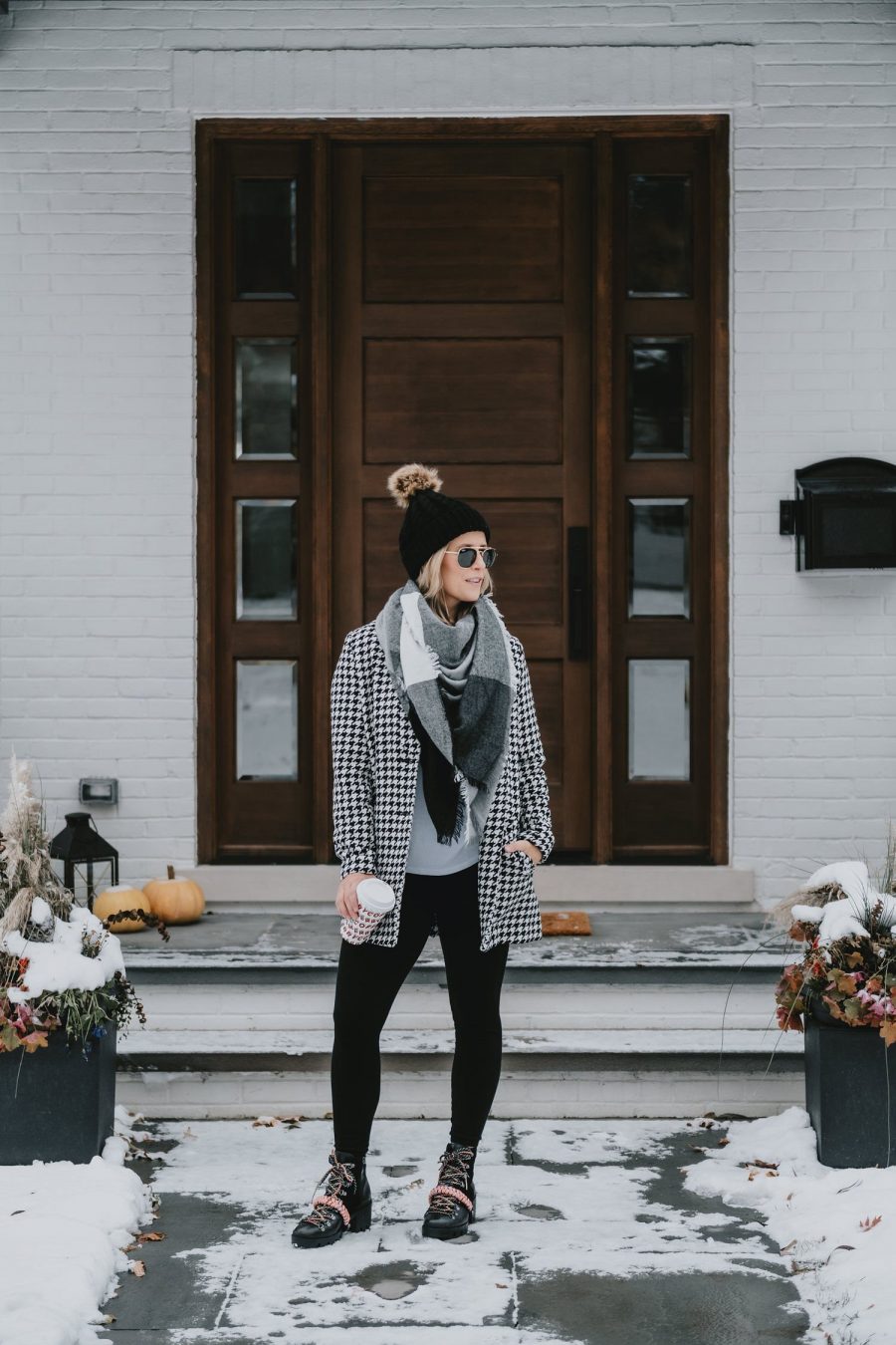 Early Black Friday Sales + My $30 Houndstooth Coat