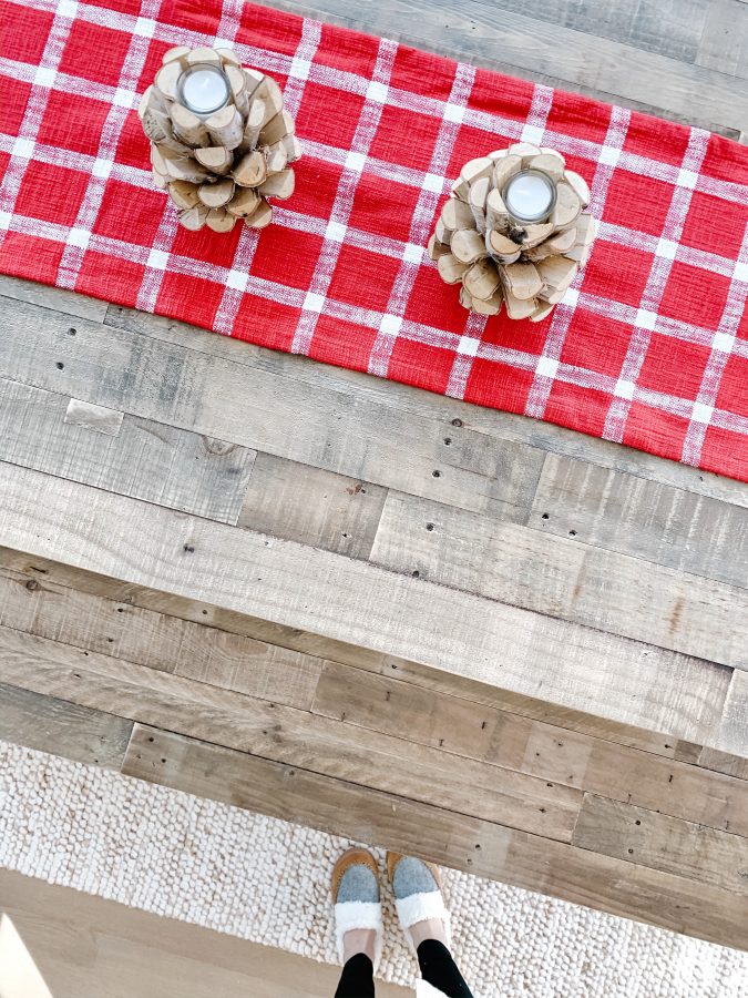 Christmas tablescape