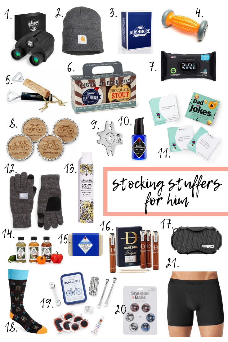 Stocking Stuffers for him