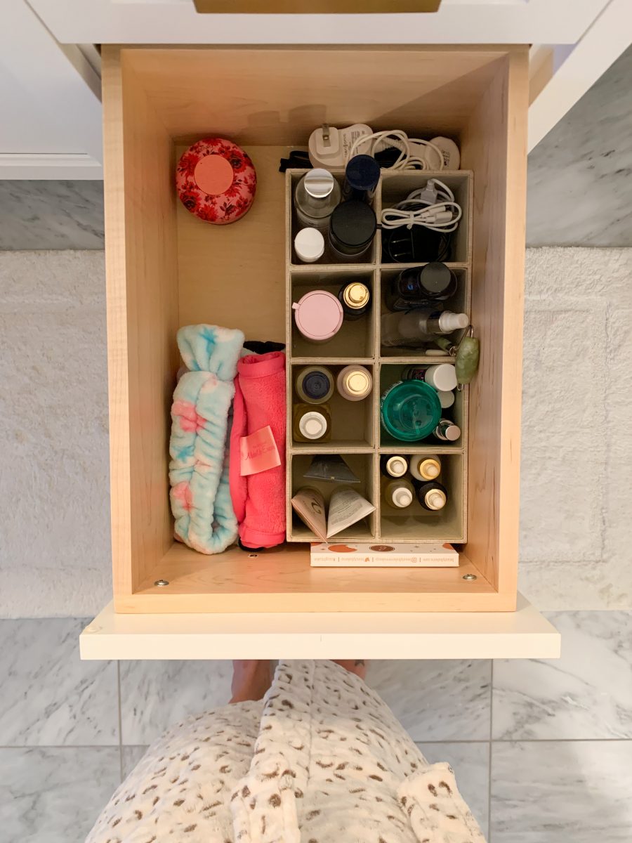 Recent Organization Finds, master bathroom