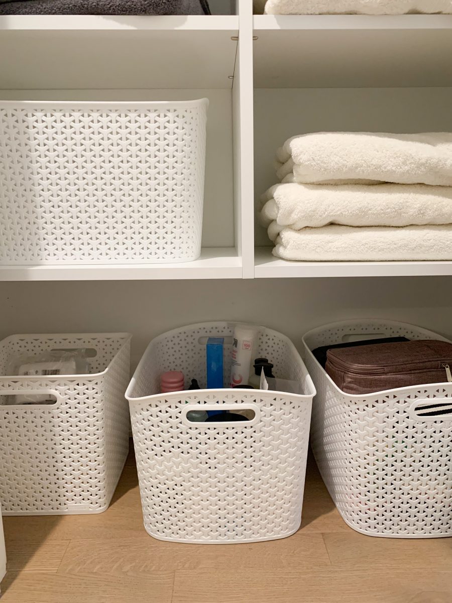 Recent Organization Finds, master bathroom
