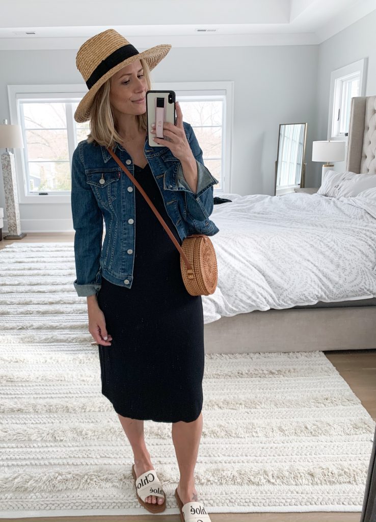 Everyone needs a classic denim jacket as a staple in their wardrobe. Today I'm bringing you 5 easy outfit ideas to style a denim jacket!