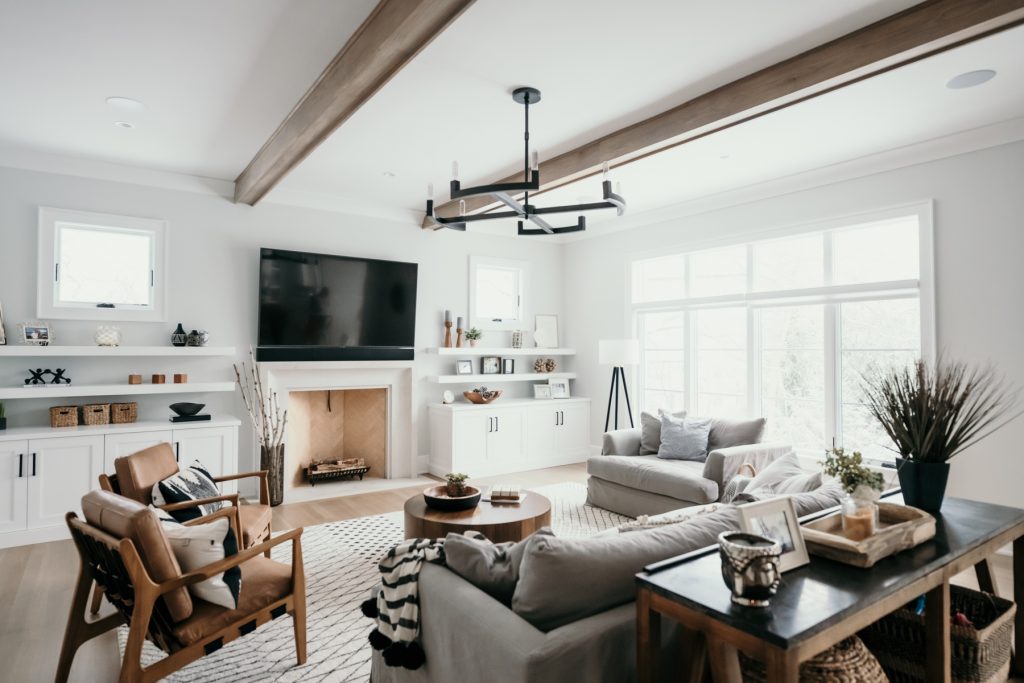 Sharing our family room progress and our experience with the online interior designers of Havenly to create a warm and welcoming space. 