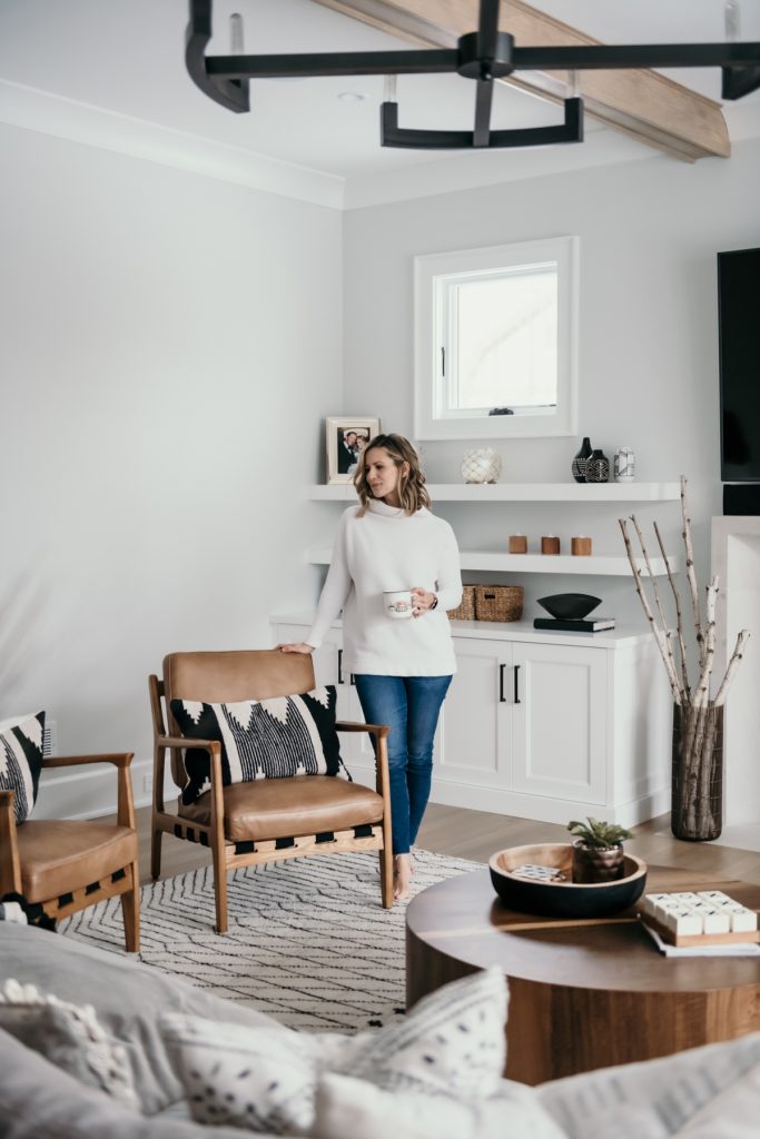 Sharing our family room progress and our experience with the online interior designers of Havenly to create a warm and welcoming space. 