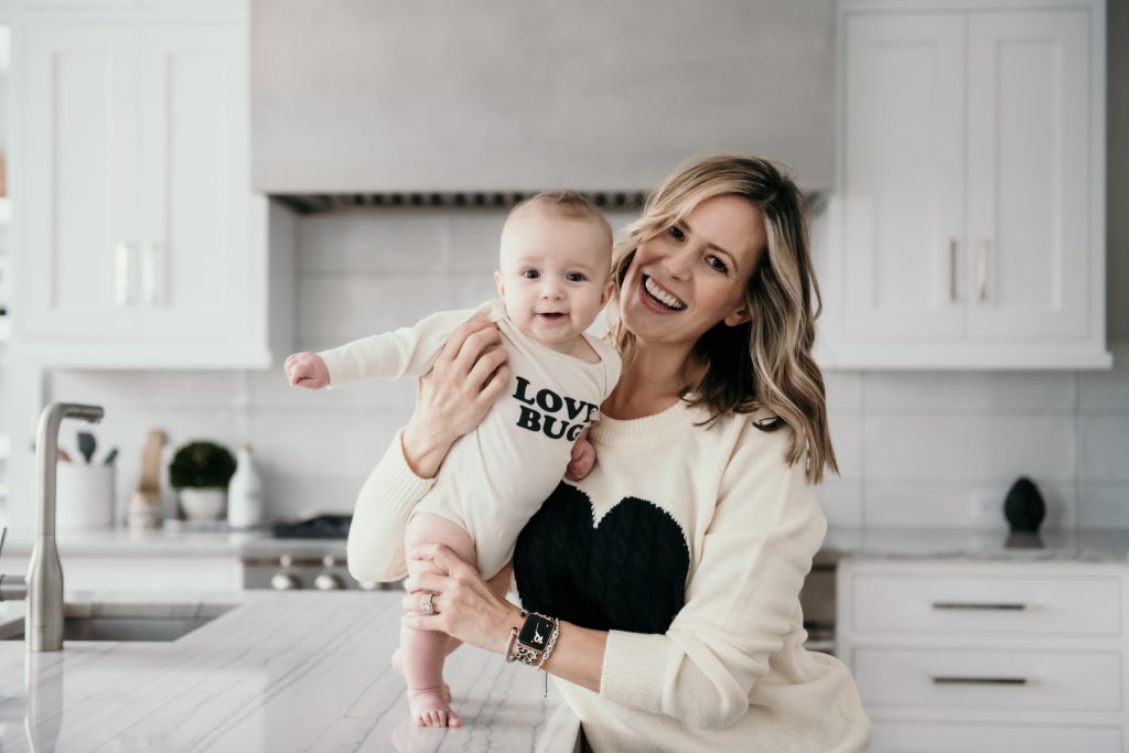 I'm rounding up another Friday Five of my favorites including a baby onesie, no show socks, a pajama set, lash primer, and cherry blossoms.