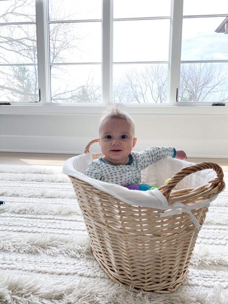 The months with Baby Gray are flying by... I'm sharing his milestones, sleep schedule, breastfeeding, and favorites.