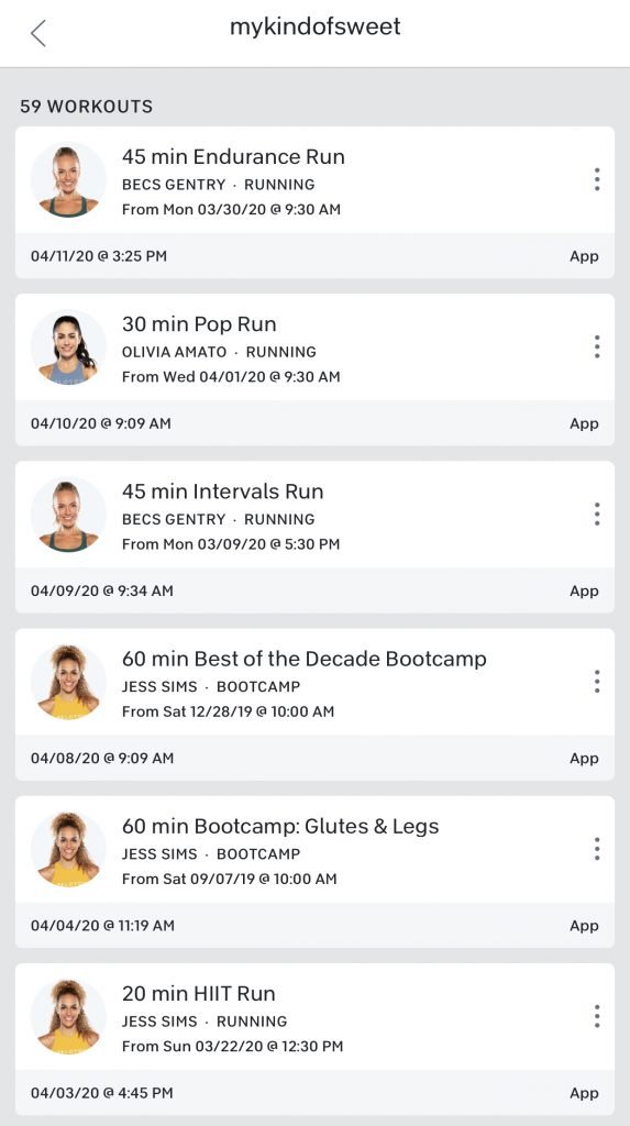 I'm sharing my postpartum fitness routine of at home workouts including Peloton, yoga, HIIT cardio, and running.