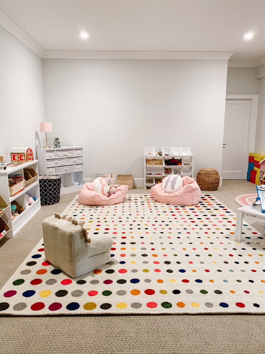 Playroom Organization + Progress