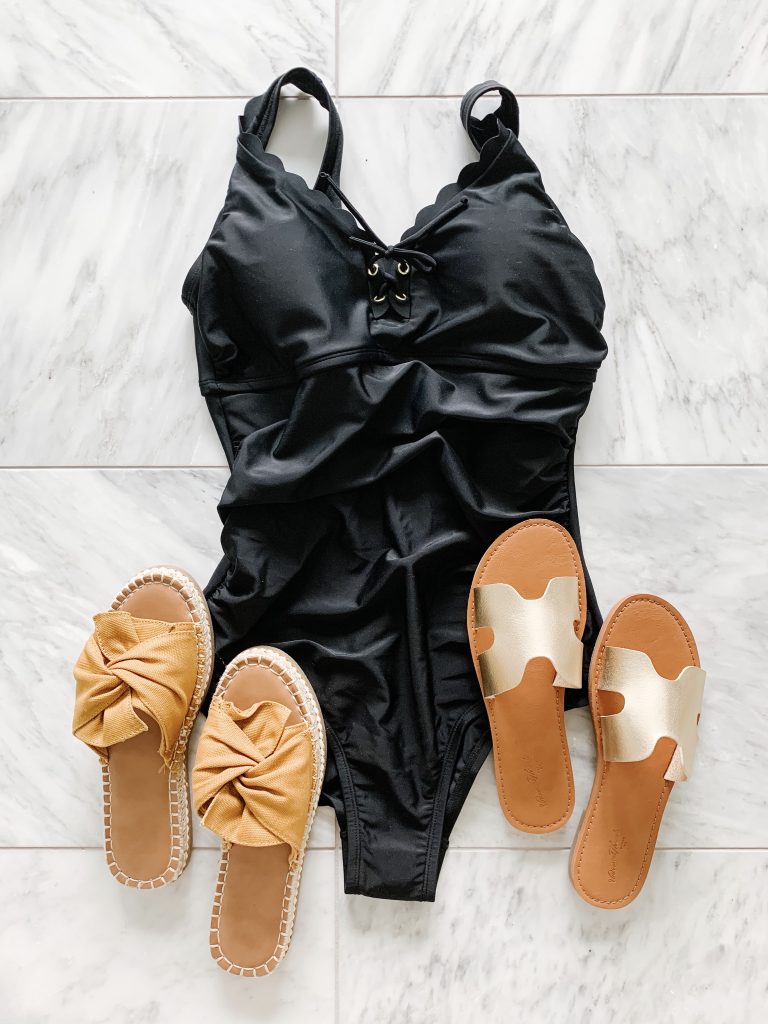 A roundup of the most loved 2020 styles and bestsellers: pajamas, sweatshirt, swimsuit, joggers, t-shirt, blazer, and sweater. 