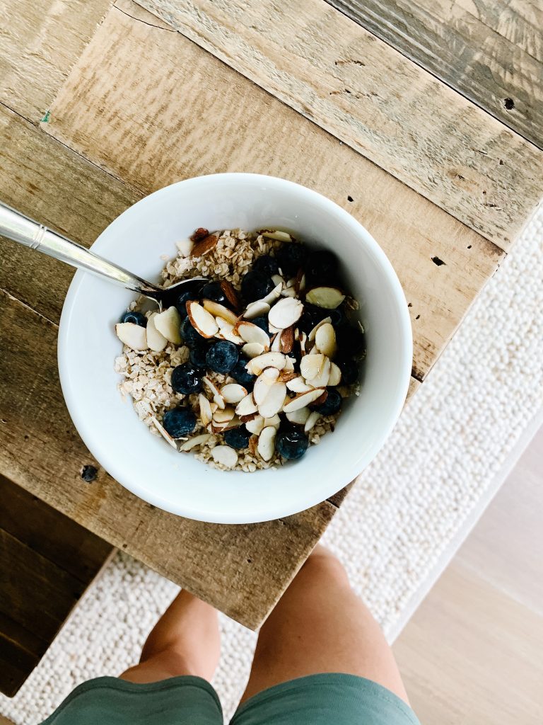 3 day food diary, what I eat in a day: breakfast