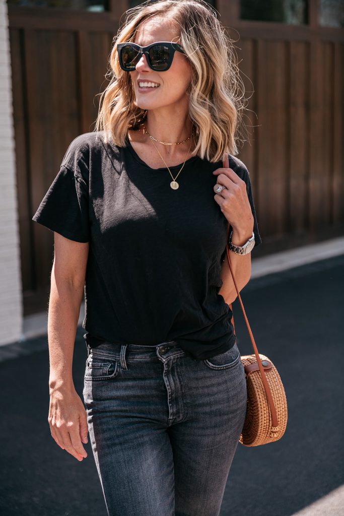 I am no stranger to layering jewelry and I often get asked about these two necklaces, so I'm sharing how I style them for summer.