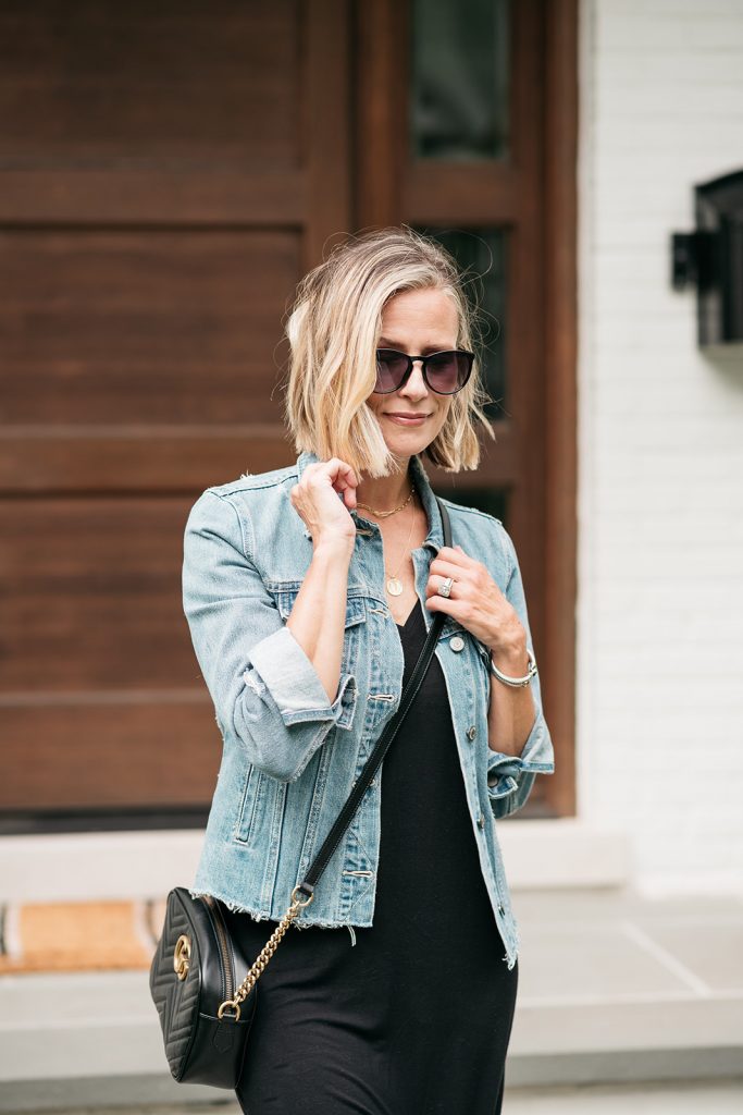 Today I'm sharing a few more Amazon Fashion Favorites that have been on repeat since last summer featuring a midi dress and denim jacket.