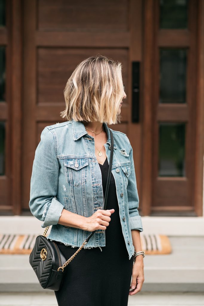 Today I'm sharing a few more Amazon Fashion Favorites that have been on repeat since last summer featuring a midi dress and denim jacket.