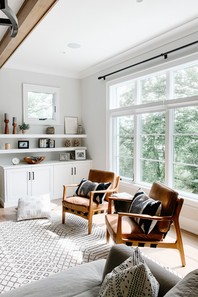 House update, family room