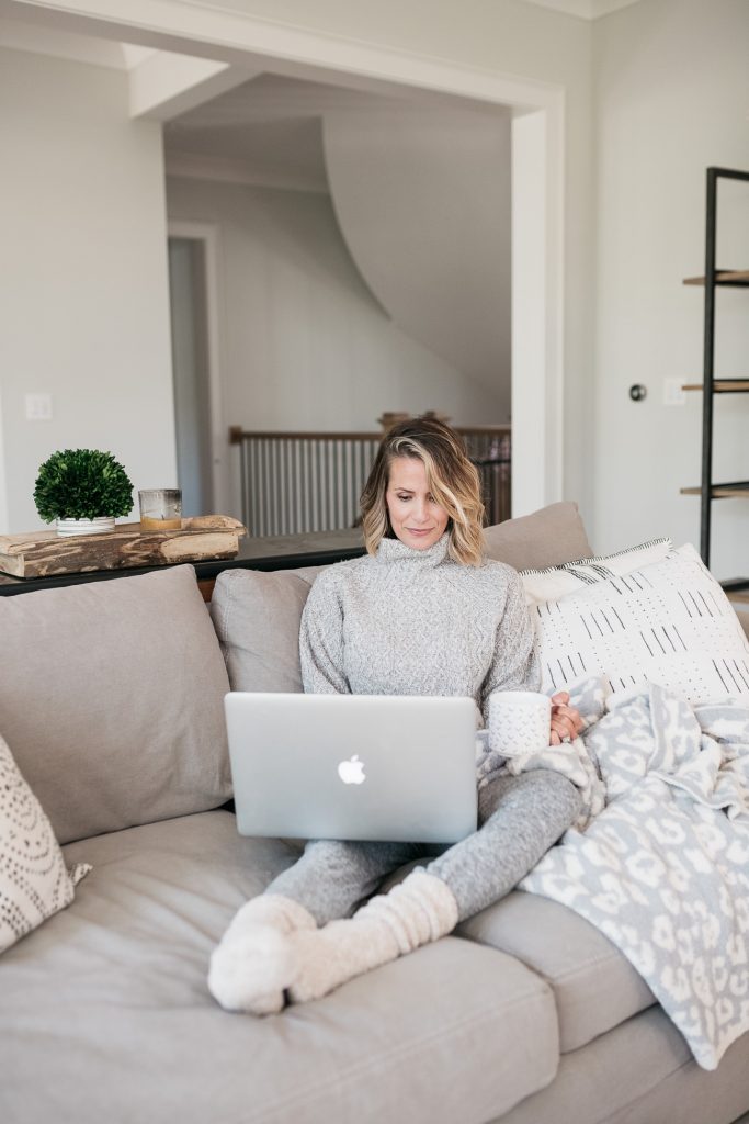 Today's blog is all about comfortable and trendy work from home outfits to feel put together and professional in your Zoom meetings!