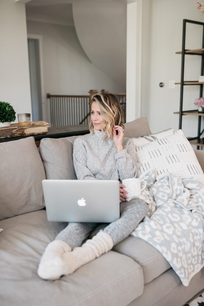 Today's blog is all about comfortable and trendy work from home outfits to feel put together and professional in your Zoom meetings!