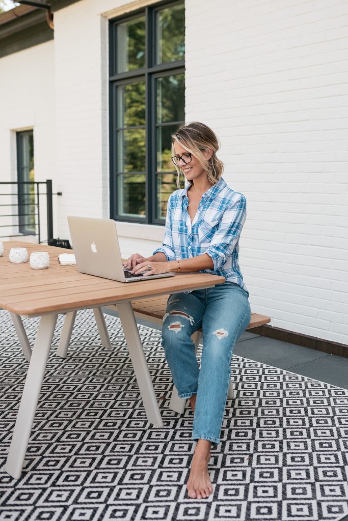 Today's blog is all about comfortable and trendy work from home outfits to feel put together and professional in your Zoom meetings!