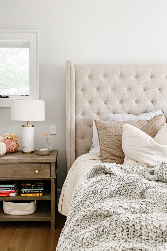 New Target bedding because as a mom, sleep is self care