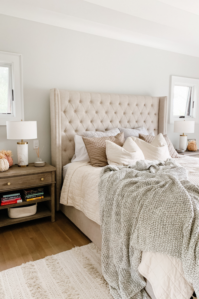 New Target bedding because as a mom, sleep is self care