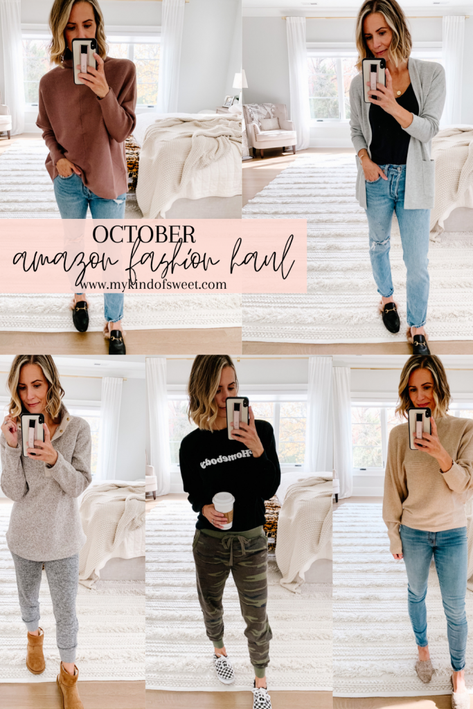 Amazon fashion haul for easy, fall outfit ideas