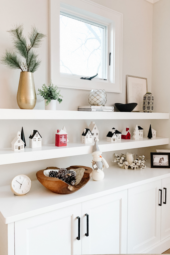 Christmas tree and holiday decor