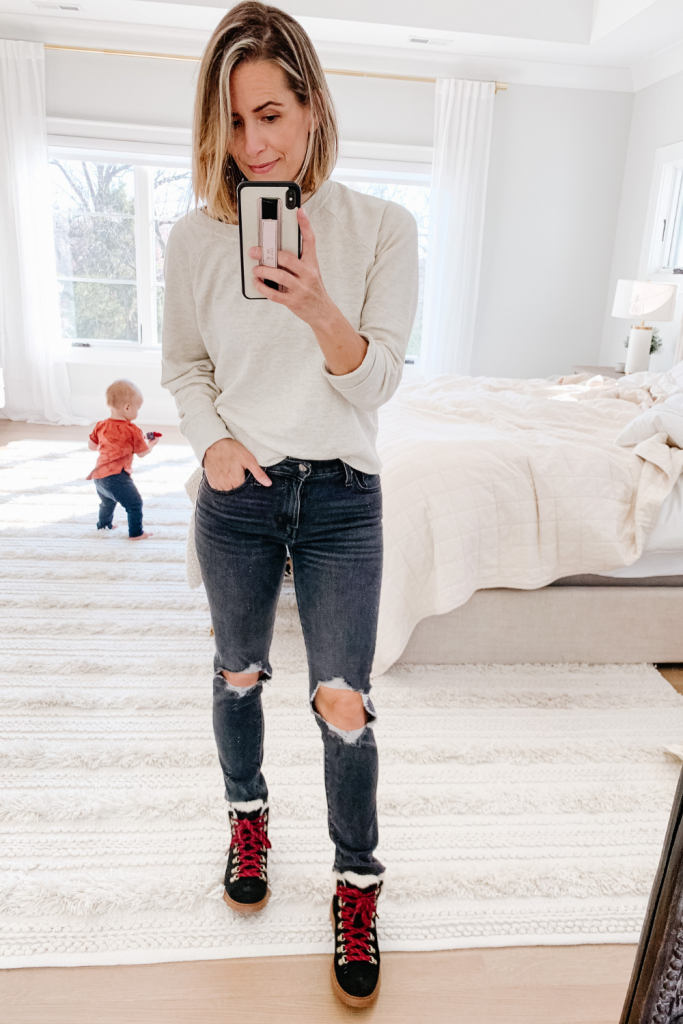Here's what I wore in November. I mean, when I actually got dressed and didn't stay in my pajamas or old sweatpants all day. #ootd