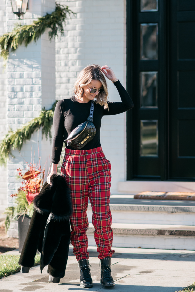 Nothing screams edgy and cool like a good pair of plaid pants and some faux fur. Today I'm styling a few timeless classics. 