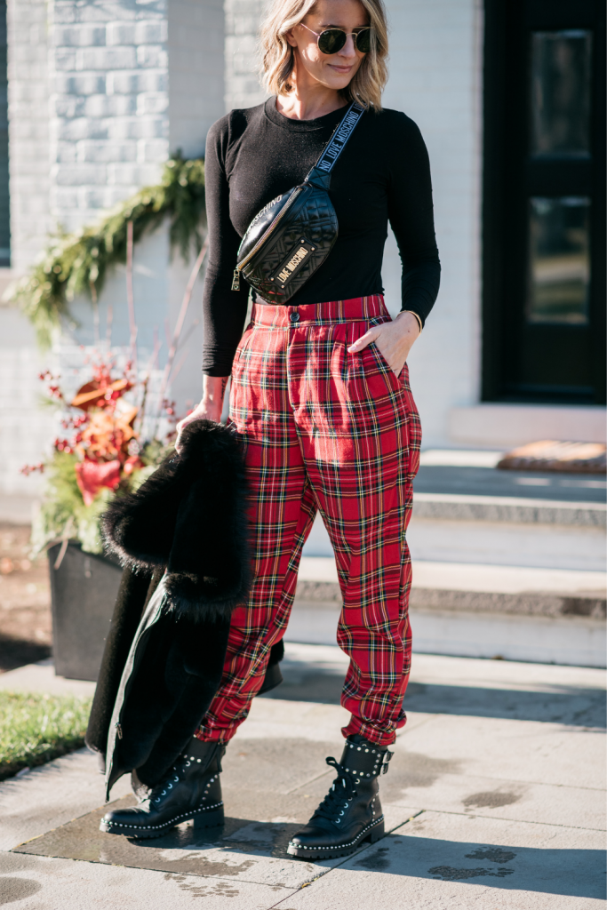 Nothing screams edgy and cool like a good pair of plaid pants and some faux fur. Today I'm styling a few timeless classics. 
