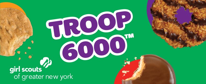 Friday Five--The Charity: Troop 6000, a Girls Scout troop designed to serve homeless girls in NYC. 