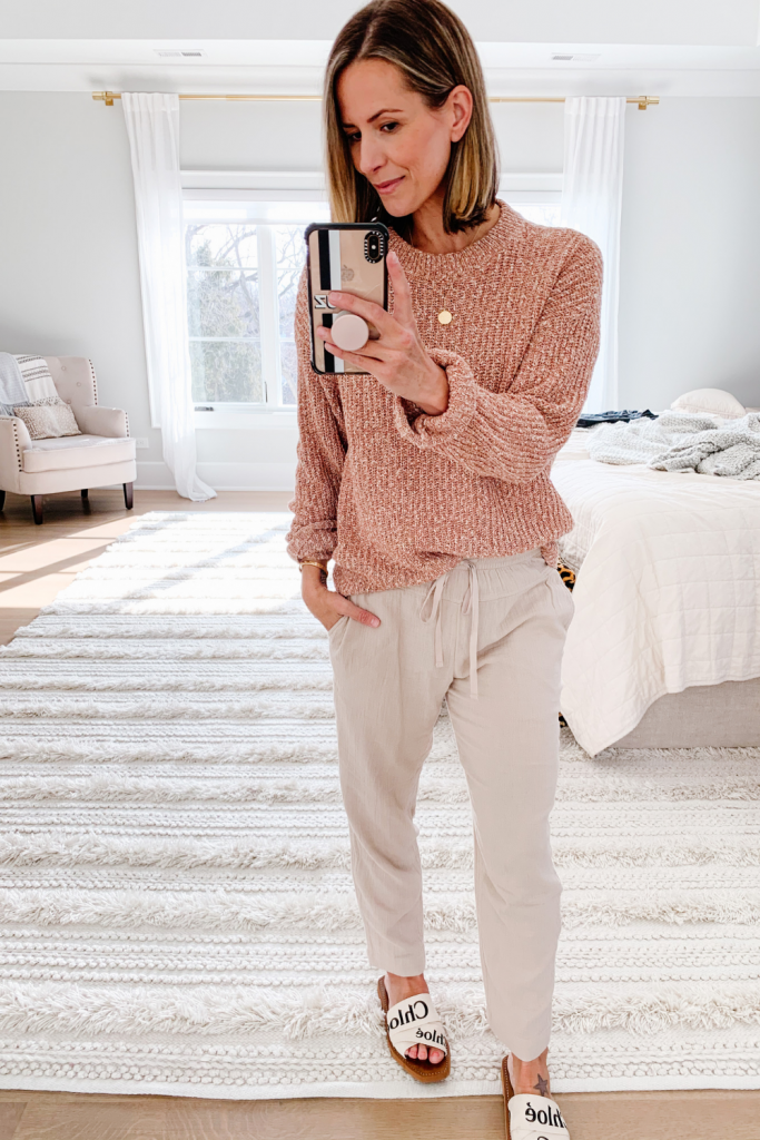 My recent Target finds, marled sweater