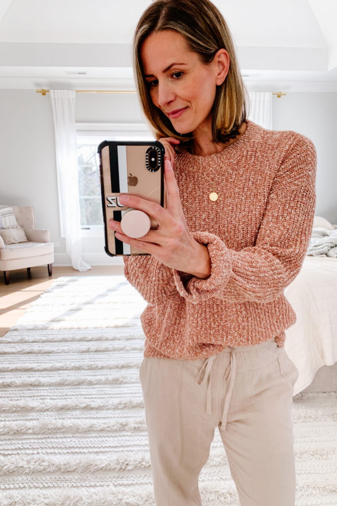 My recent Target finds, marled sweater