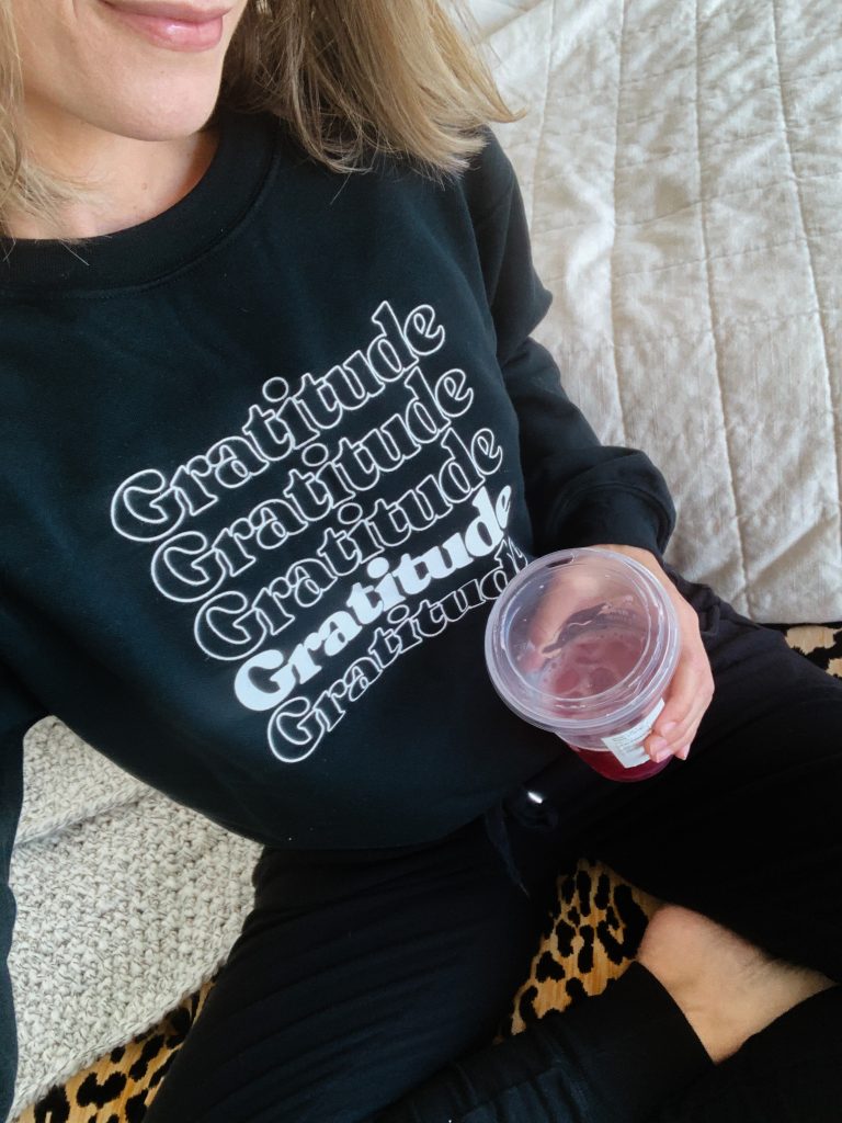 March best sellers, gratitude sweatshirt