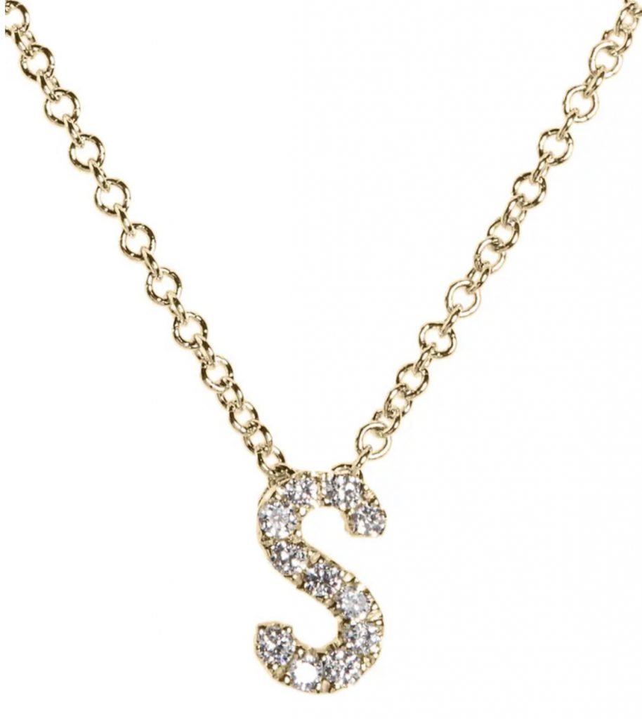 Mother's Day Gift Guide, initial necklace