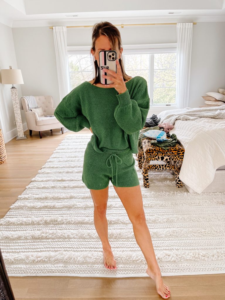Green Knit Set - On Sale