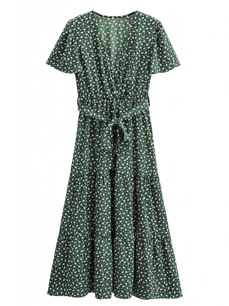 Summer capsule wardrobe, floral dress