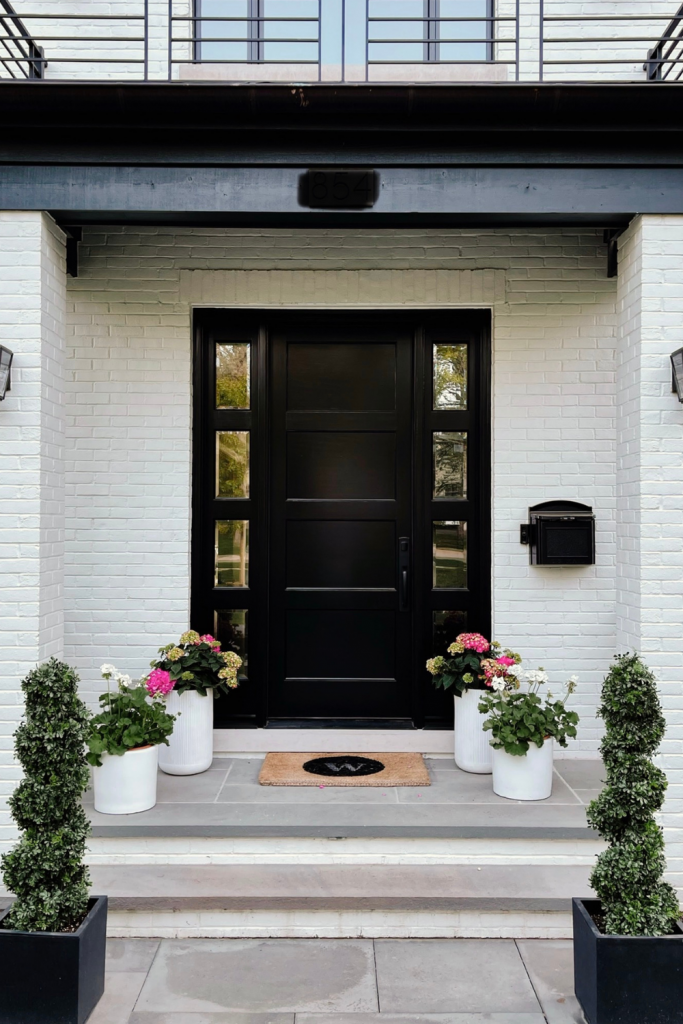 Front door, after