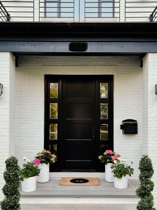 Our Front Door | Before + After
