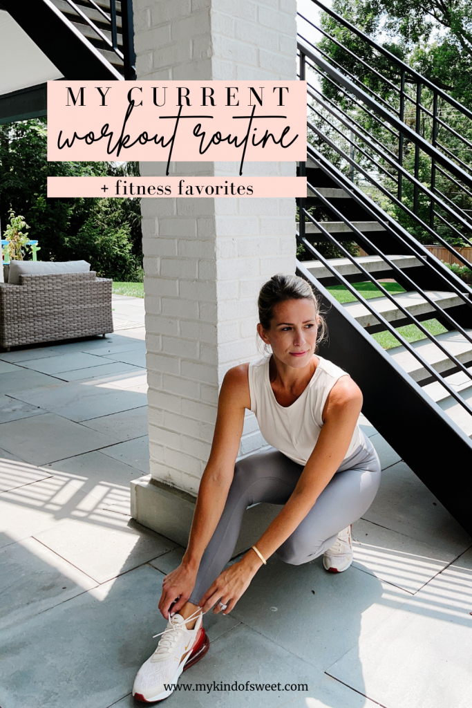 My Current Workout Routine + Fitness Favorites