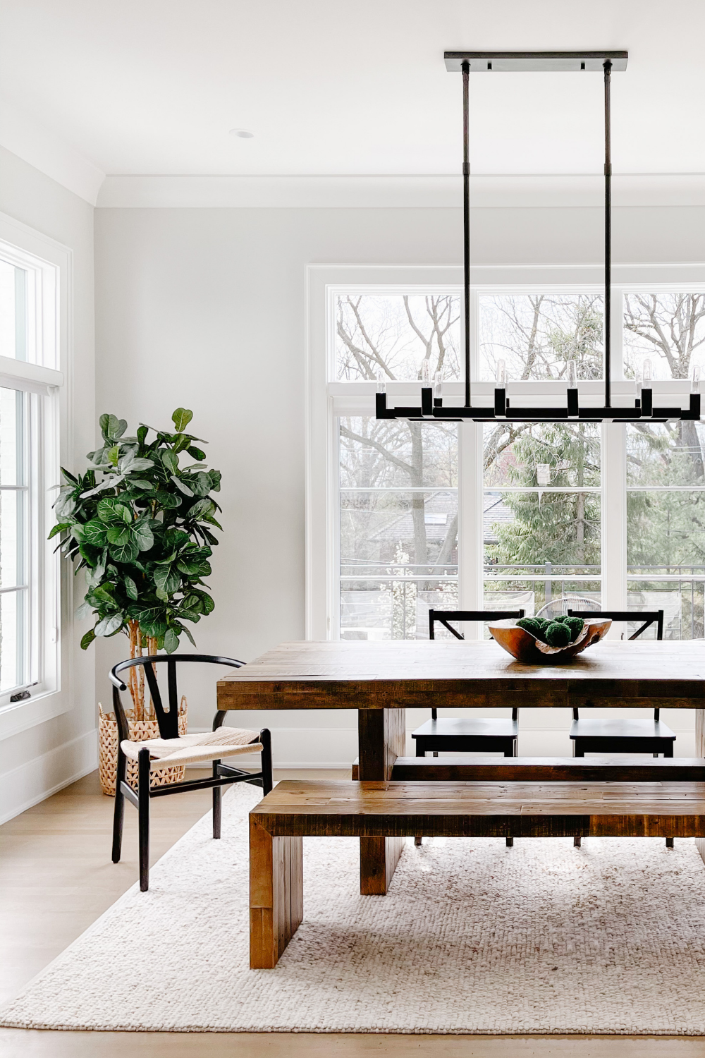 Kitchen nook styling
