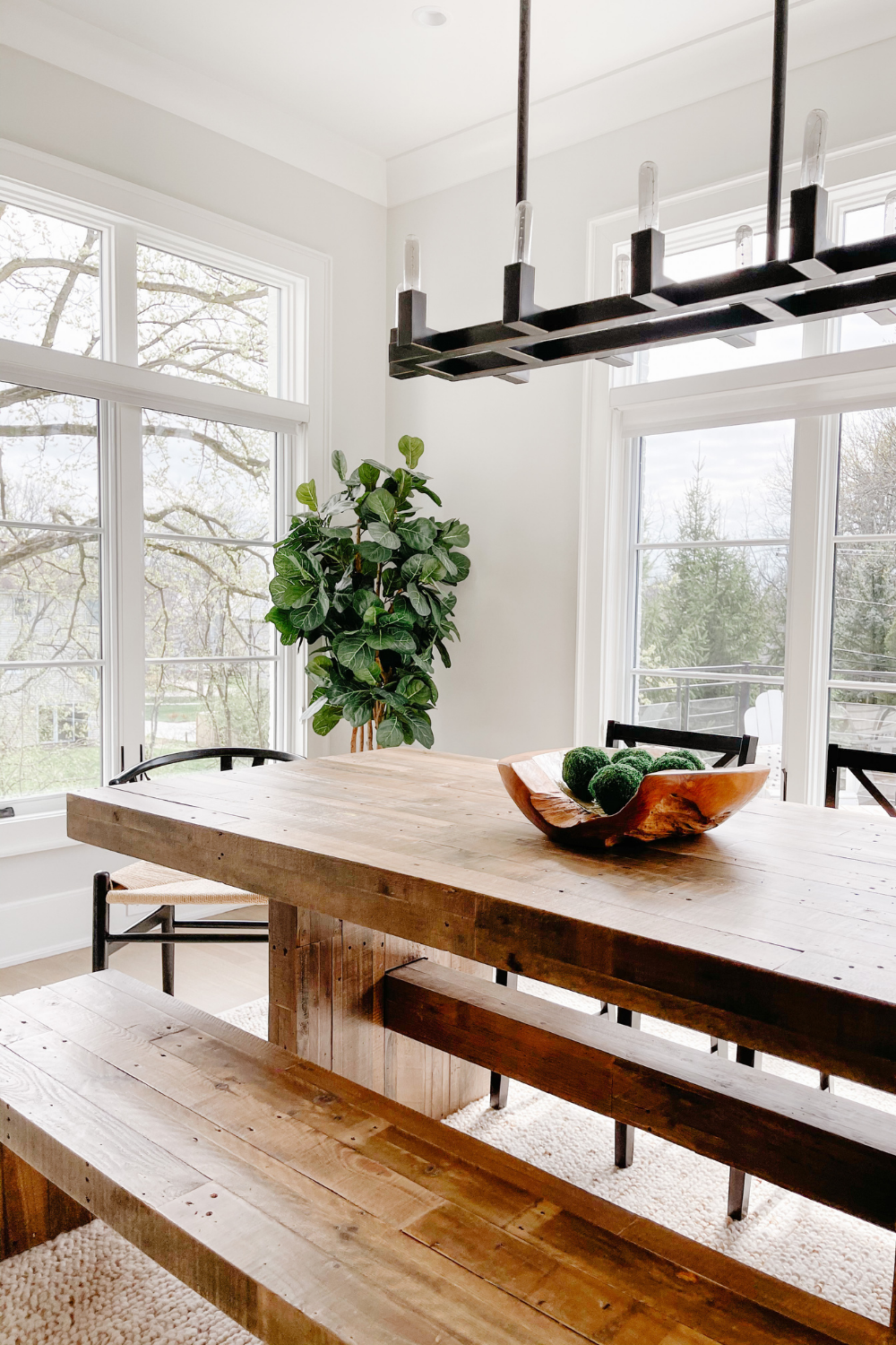 Kitchen nook styling