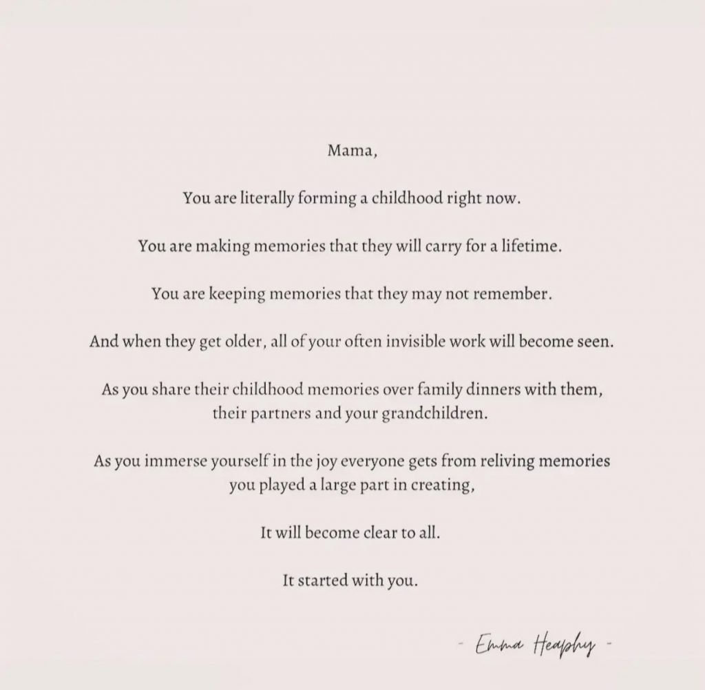 Sunday Sweet Edit, mama poem